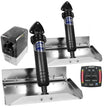 Sistema de pestaña deportiva Bennett Marine 12x9 con indicador de caja única [ST9OBI]