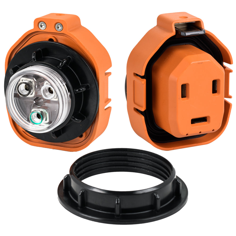 Receptáculo hembra SmartPlug de 30 A y 125 V - Dockside [RF30]