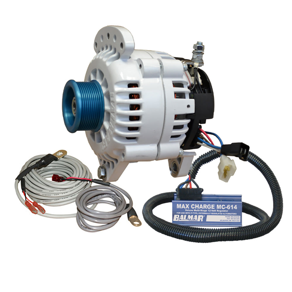 Kit de alternador Balmar de 100 amperios, 12 V, 3,15