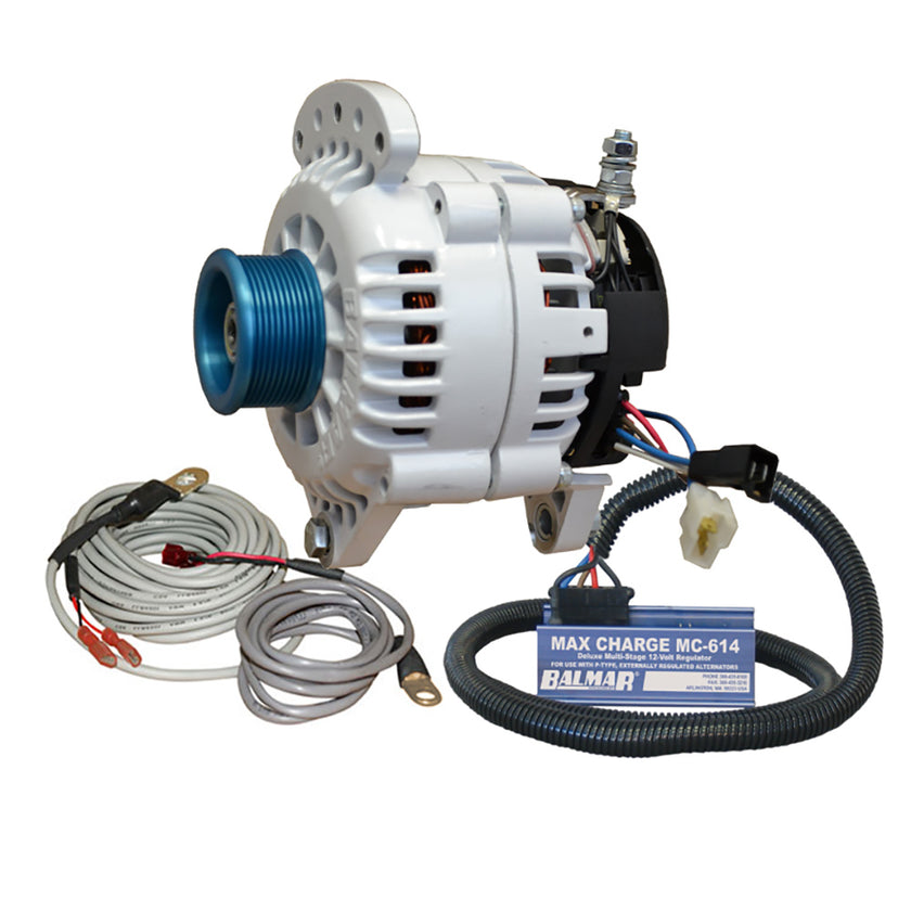 Kit de alternador Balmar de 100 amperios, 12 V, 3,15