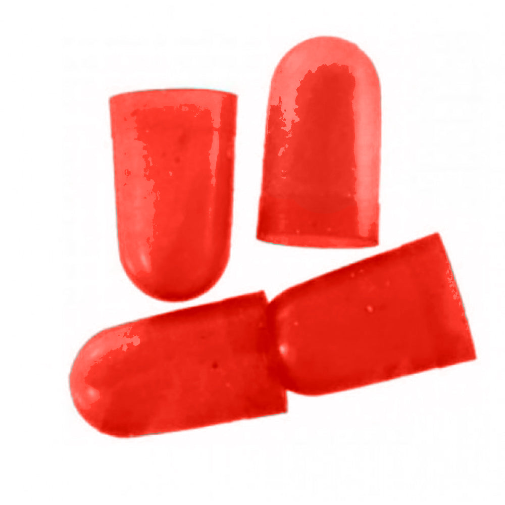 Difusor de luz VDO para bombilla tipo D, color rojo, paquete de 4 [600-859]