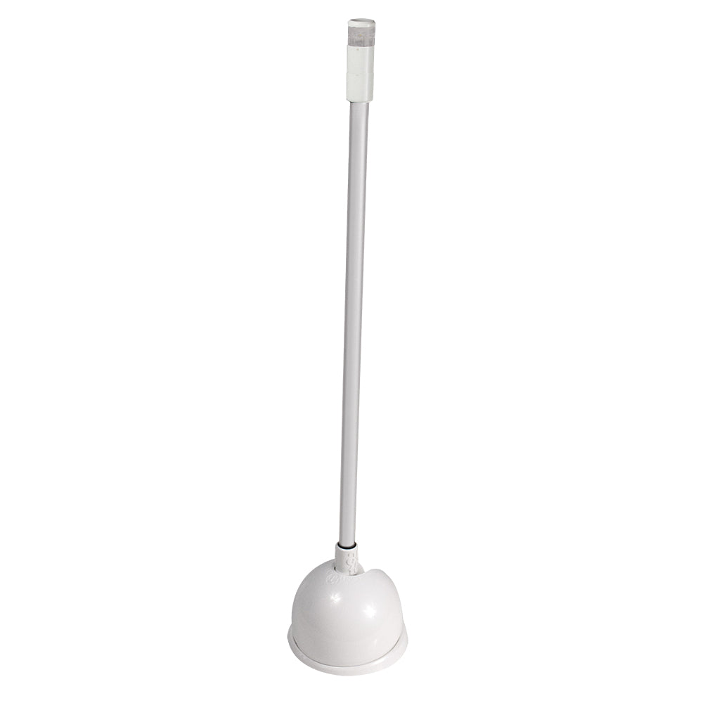 Luz de anclaje Lumitec Contour - 30,5 cm - Eje blanco, base blanca [101692]