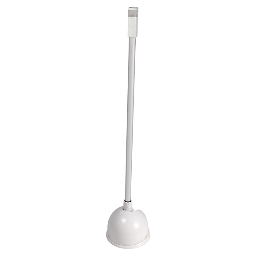 Luz de anclaje Lumitec Contour - 30,5 cm - Eje blanco, base blanca [101692]