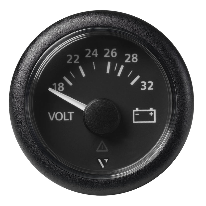 Voltímetro Veratron Viewline de 52 mm (2-1/16
