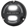 Luz subacuática azul y blanca Hella Marine Apelo A2 - 3000 lúmenes - Carcasa negra - Lente color carbón con luz de borde [016147-001]