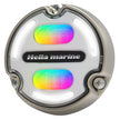 Luz subacuática Hella Marine Apelo A2 RGB - 3000 lúmenes - Carcasa de bronce - Lente blanca con luz de borde [016148-101]
