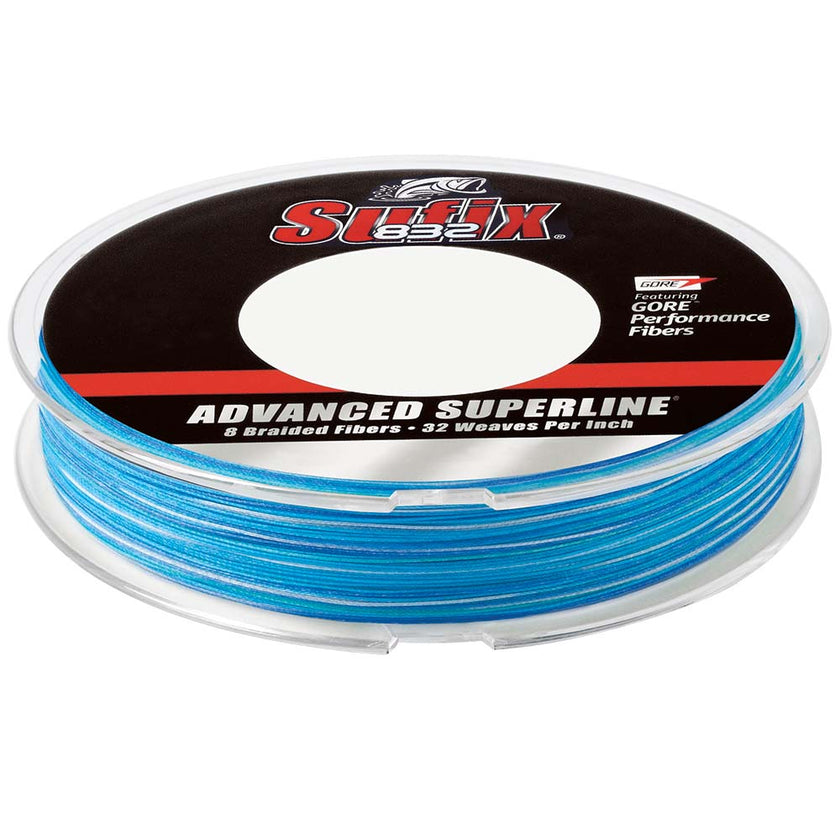 Hilo trenzado Sufix 832 Advanced Superline - 8 lb - Camuflaje costero - 150 yardas [660-008CC]