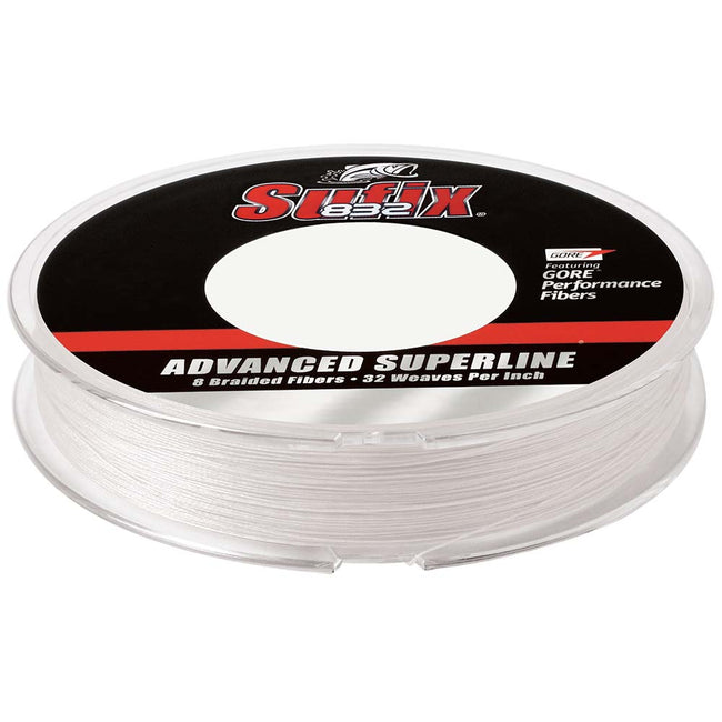 Sufix 832 Advanced Superline Braid - 4,5 kg - Ghost - 150 yardas [660-010GH]
