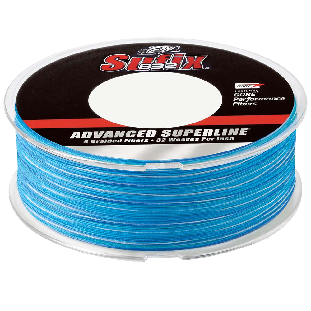 Hilo trenzado Sufix 832 Advanced Superline - 9 kg - Camuflaje costero - 660-220 cc (600 yardas)