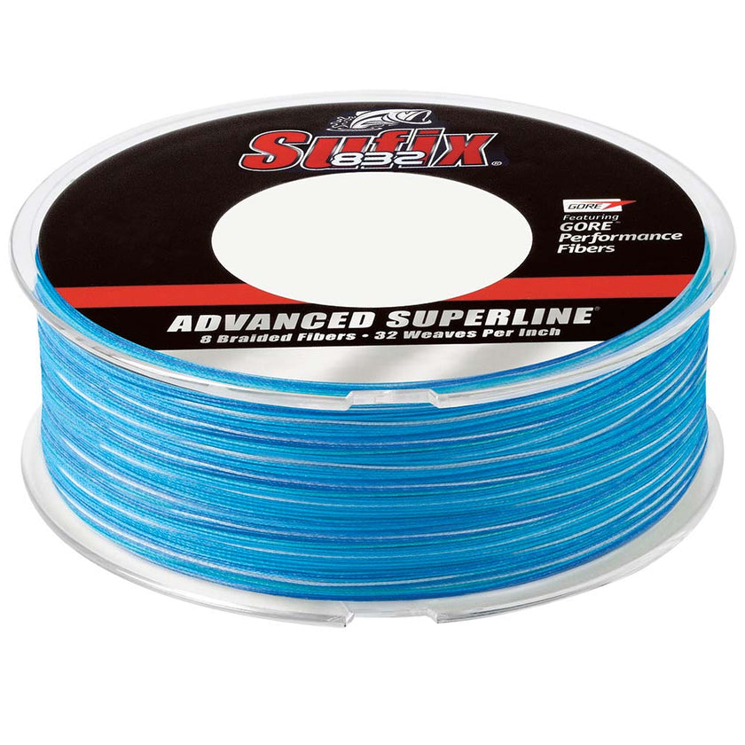 Hilo trenzado Sufix 832 Advanced Superline - 9 kg - Camuflaje costero - 660-220 cc (600 yardas)