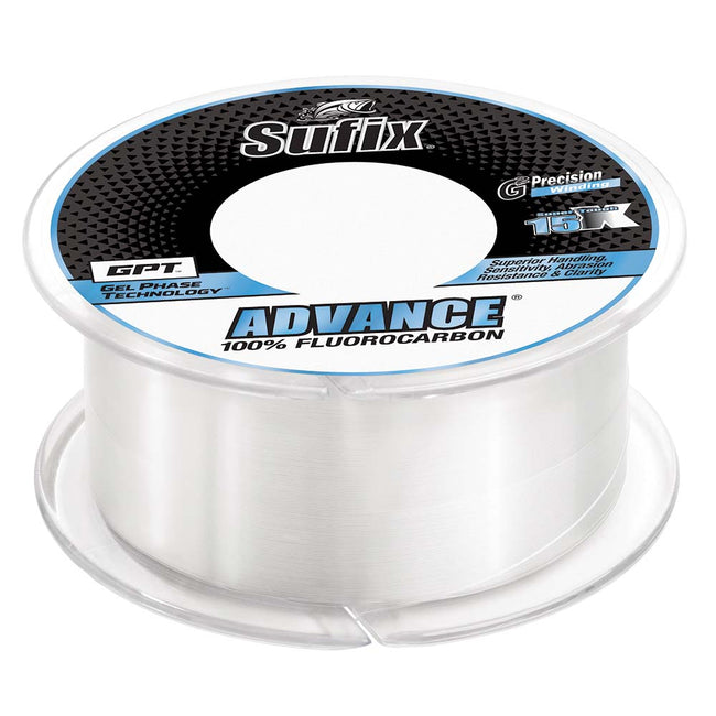 Fluorocarbono Sufix Advance - 14 lb - Transparente - 200 yardas [679-014C]