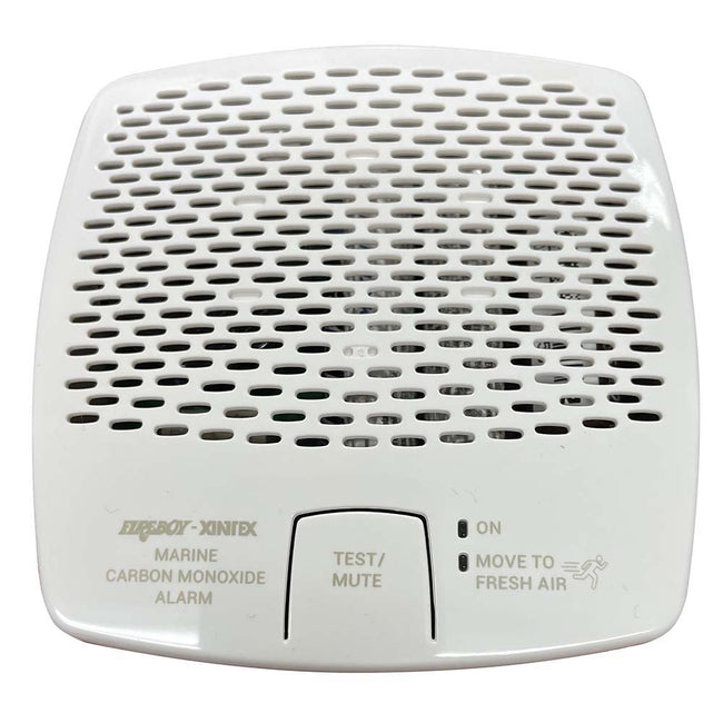 Alarma de CO Fireboy-Xintex con batería interna e interconexión - Blanca [CMD6-MBR-R]