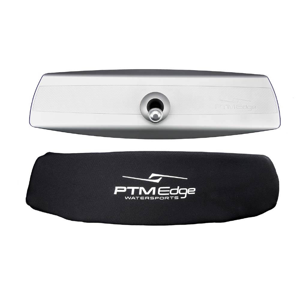 Conjunto de cubierta de espejo PTM Edge VR-140 Elite - Plateado [P12848-100-MS]