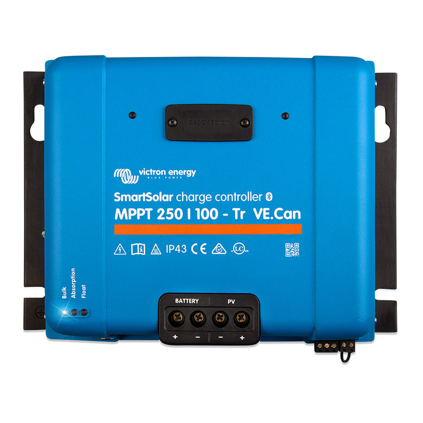 Controlador de carga solar Victron SmartSolar MPPT - 250 V - 100 A - Puerto VE.CAN - Aprobado por UL [SCC125110412]