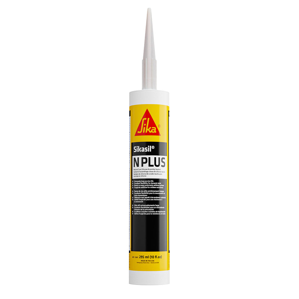 Sika Sikasil-N Plus Clear 10 oz con boquilla [432053]