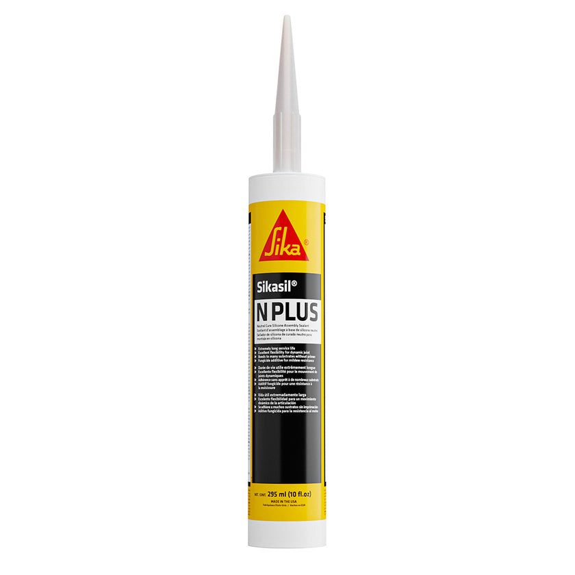 Sika Sikasil-N Plus Clear 10 oz con boquilla [432053]