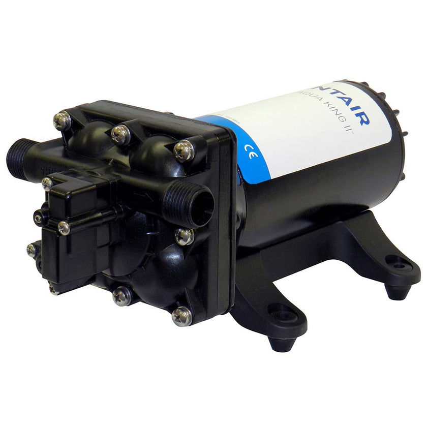 Bomba de presión de agua dulce Shurflo by Pentair King II Premium 4.0 de 24 V CC, 4,0 GPM, 55 PSI, con accesorios de filtro [4148-163-E75]