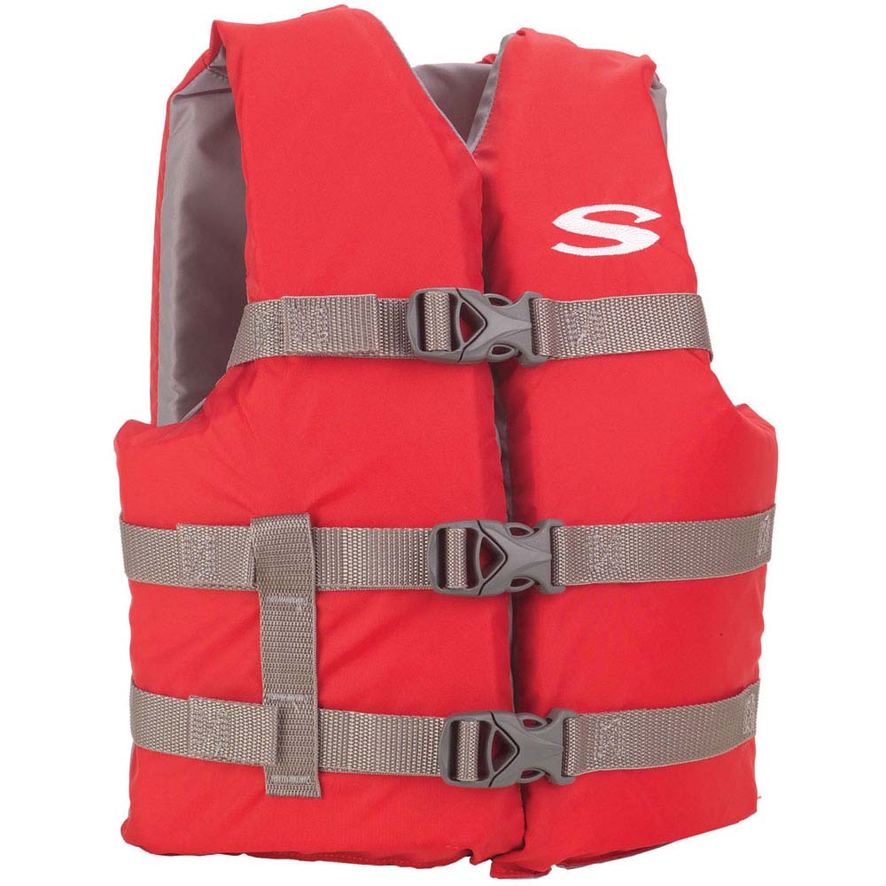 Chaleco salvavidas Stearns Youth Classic Vest - 22,7-40,8 kg - Rojo/Gris [2159436]