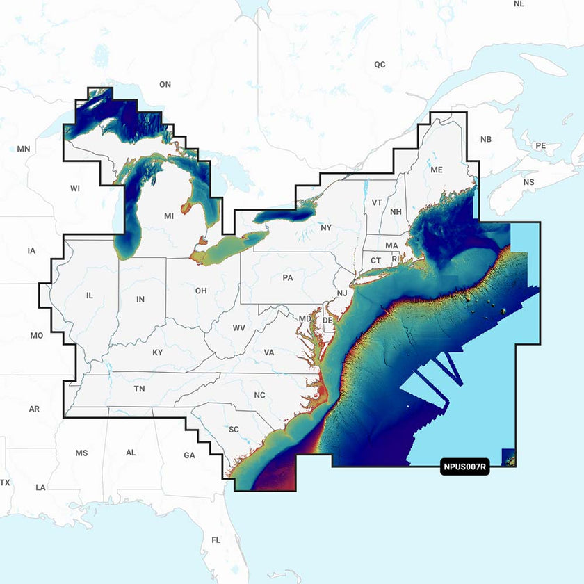 Navionics Platinum+ NPUS007R - Este de EE. UU. [010-C1370-40]