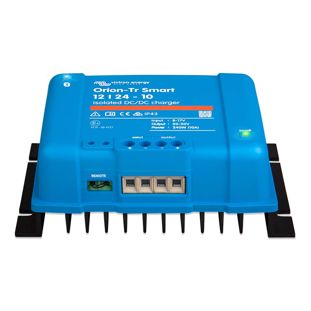 Cargador o fuente de alimentación CC-CC aislada Victron Orion-Tr Smart 12/24 de 10 A (240 W) [ORI122424120]