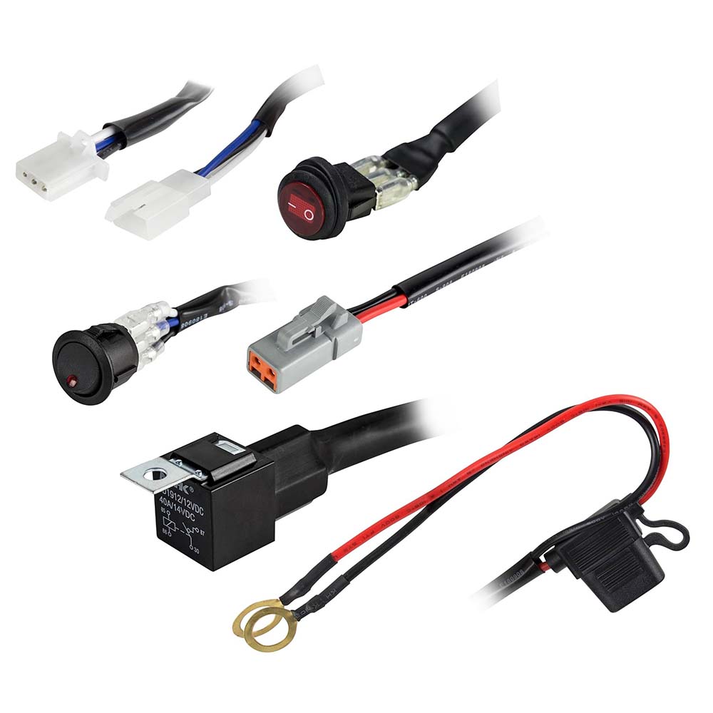 Kit de interruptor de arnés de cableado HEISE ATP - 1 lámpara universal [HE-SLWH2]
