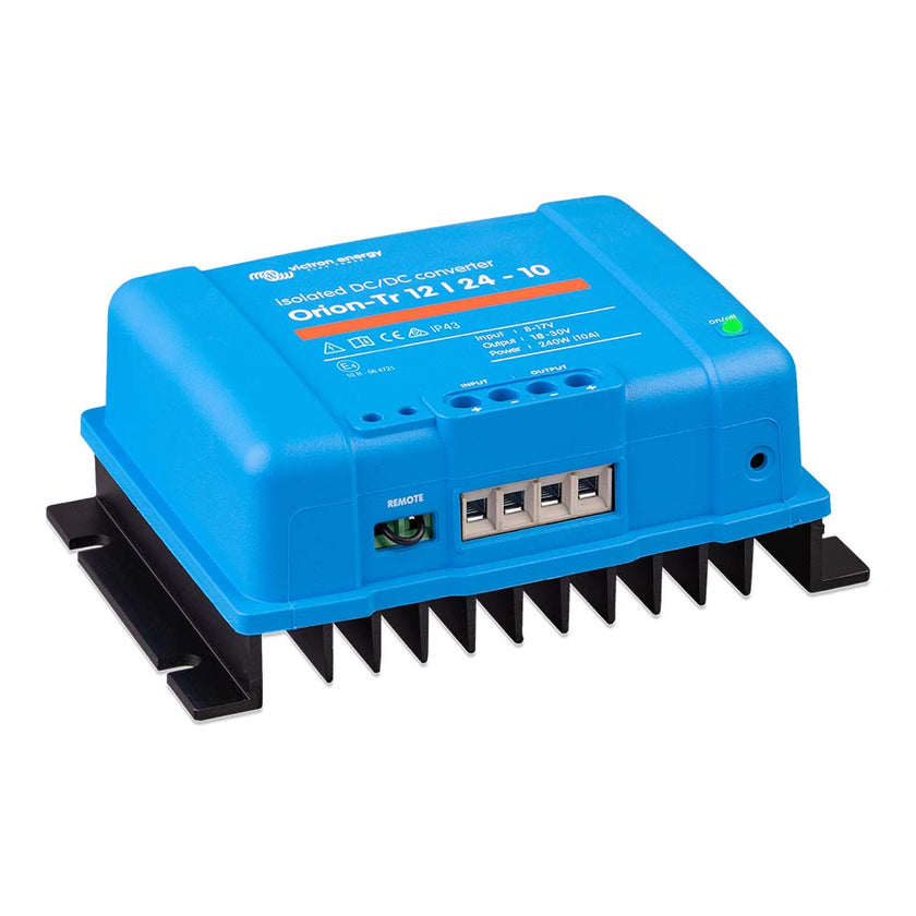Convertidor CC-CC Victron Orion-TR - 12 VCC a 24 VCC - 10 A aislado [ORI122424110]