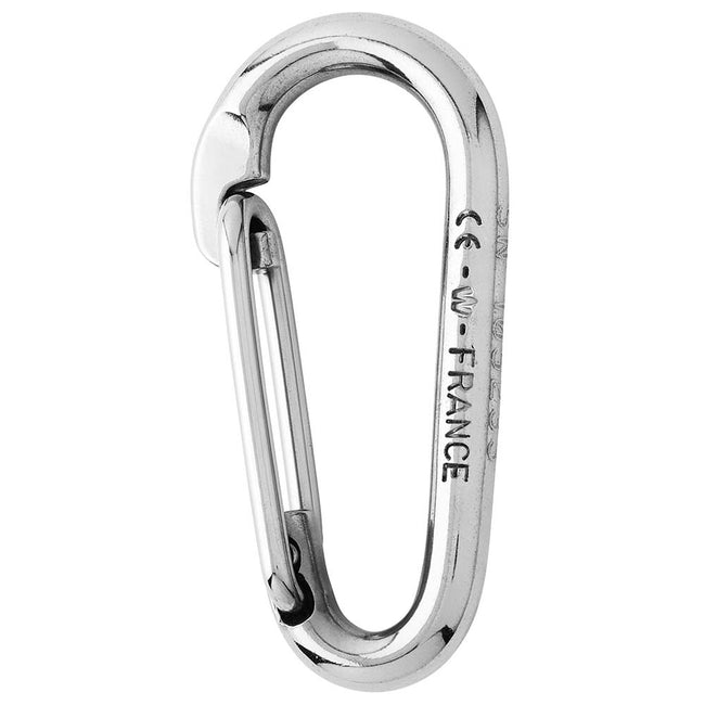 Gancho de carabina simétrico Wichard sin anilla - Longitud 100 mm - 13/32