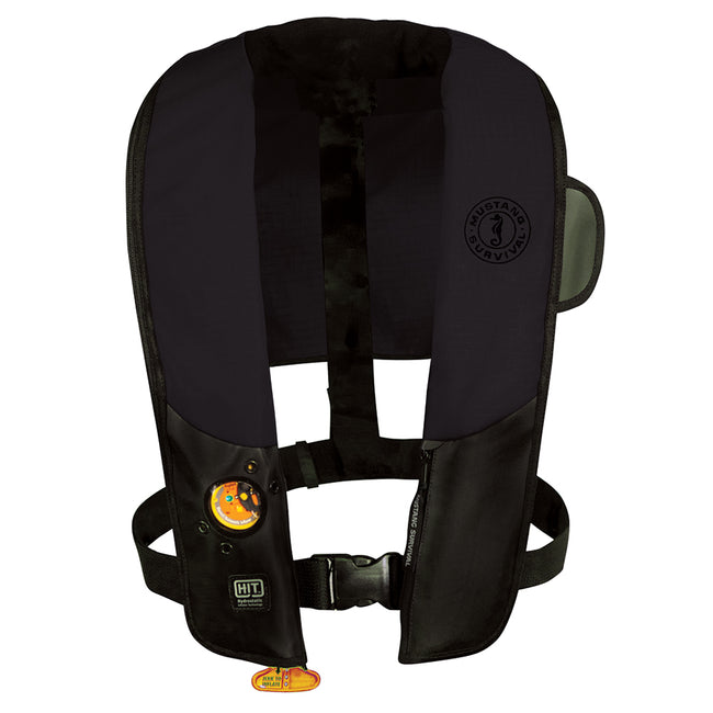 Chaleco salvavidas inflable Mustang HIT para fuerzas del orden - Negro - Automático/Manual [MD3183LE-13-0-101]