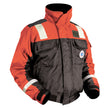 Chaqueta Mustang Classic Flotation Bomber con cinta reflectante - Naranja/Negro - XL [MJ6214T1-33-XL-206]