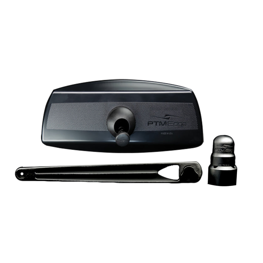 Kit de espejo y soporte para pontón PTM Edge UCX-17 PRO - Negro [P13157-170TEBBK]