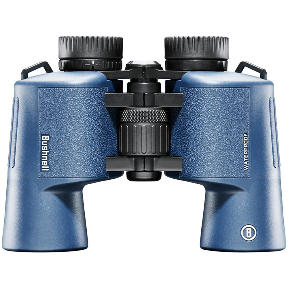 Binoculares Bushnell H2O de 12x42 mm - Azul oscuro Porro WP/FP con copas oculares giratorias [134212R]