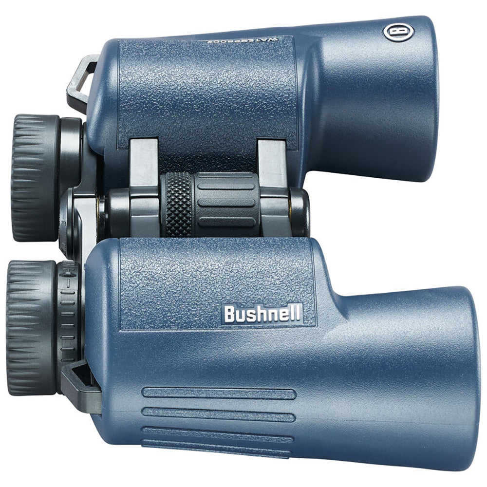 Binoculares Bushnell H2O de 12x42 mm - Azul oscuro Porro WP/FP con copas oculares giratorias [134212R]