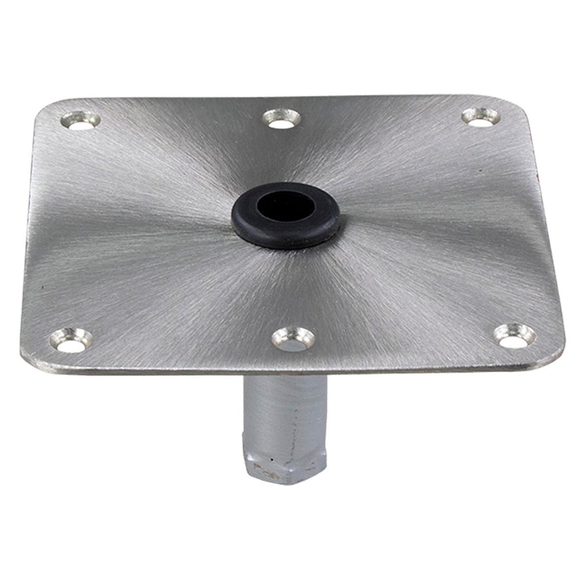 Pin Springfield KingPin de 18 x 18 cm, base cuadrada de acero inoxidable (roscado) [1630001]