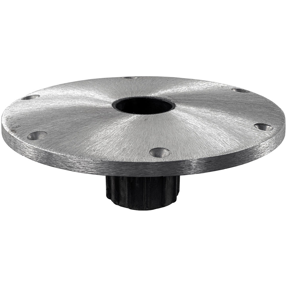 Base redonda satinada Springfield Spring-Lock de 9