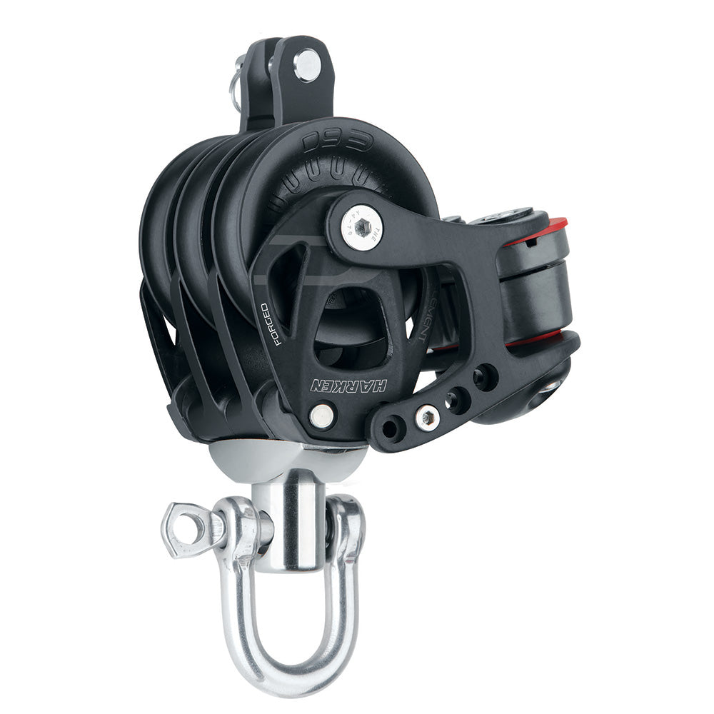 Bloque triple de elementos Harken de 60 mm [6275]