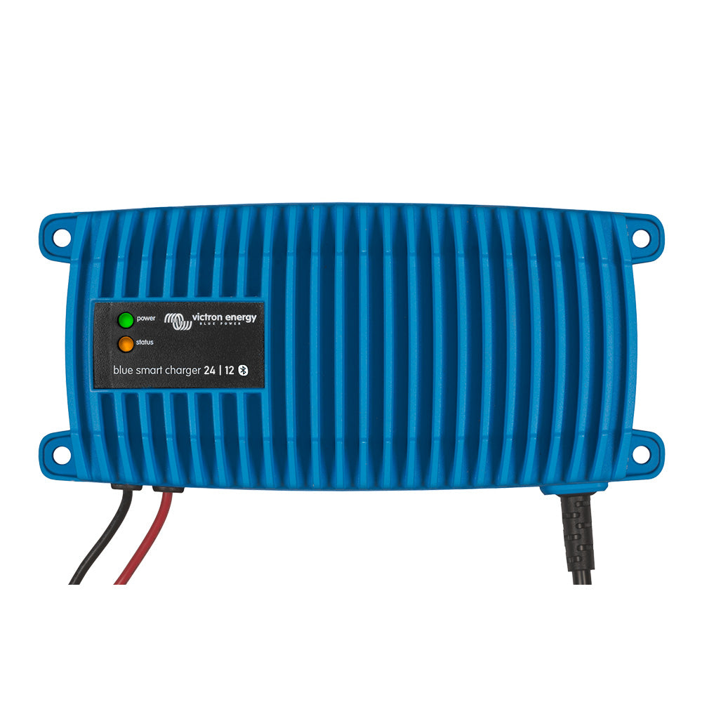 Cargador Victron Blue Smart IP67 resistente al agua - 24/12 (1), 120 V NEMA 5-15, aprobado por UL [BPC241247106]