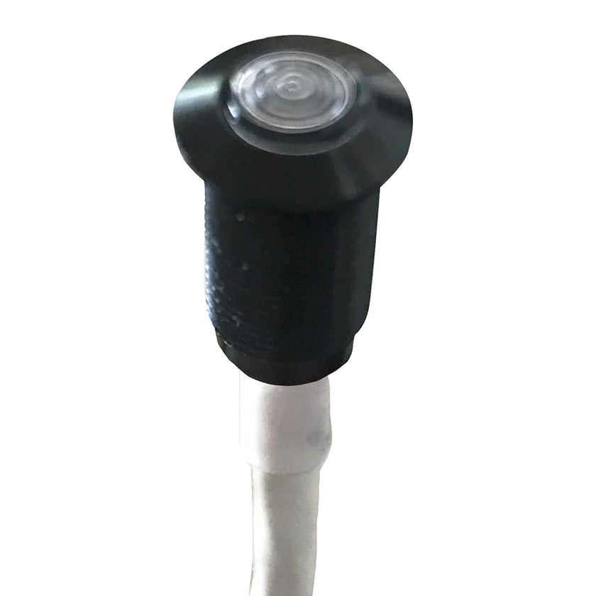 Luz de acento redonda Shadow-Caster RGB con carcasa de aluminio anodizado negro [SCM-RAL-RGB-0.4-AB]