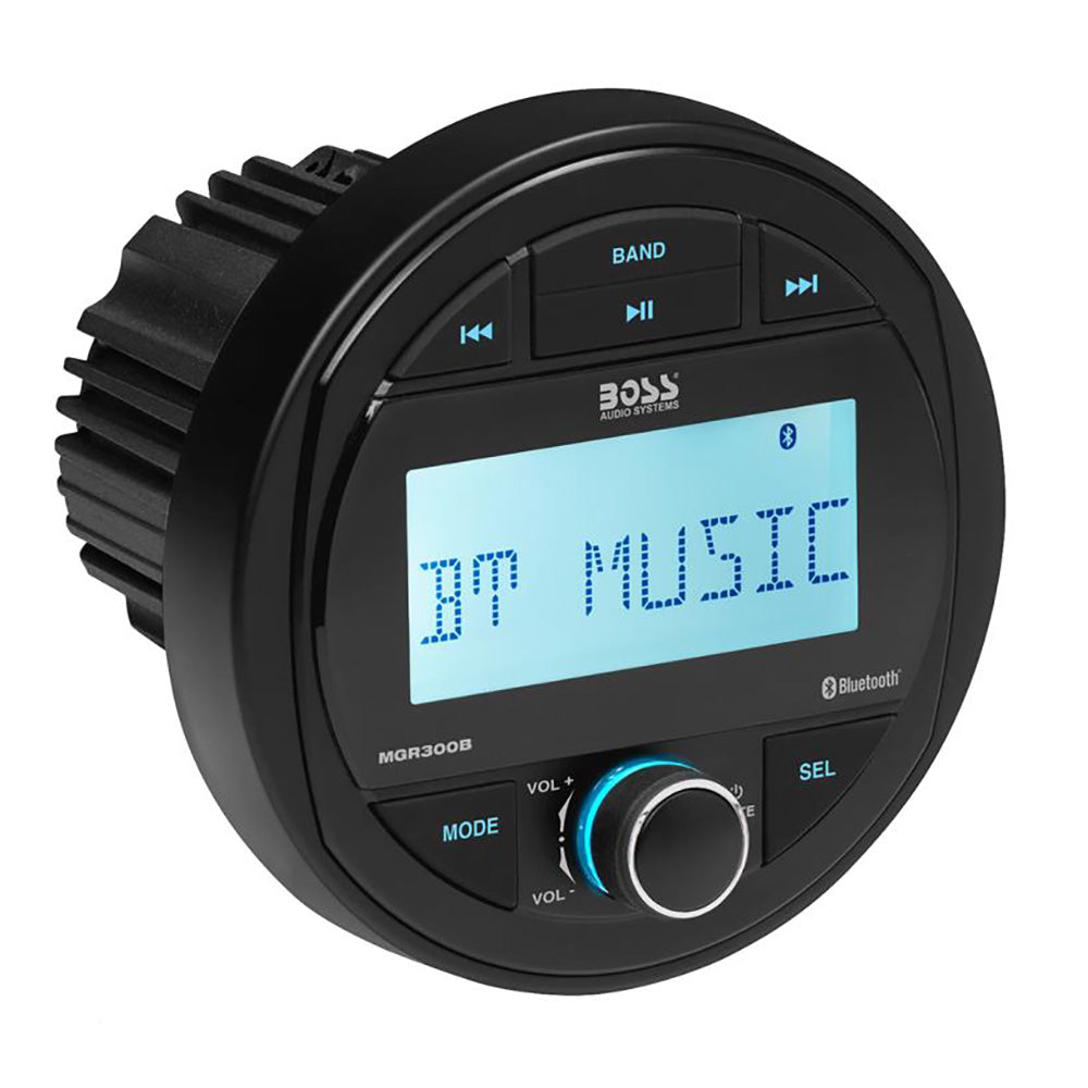Estéreo marino Boss Audio MGR300B con AM/FM/BT/USB [MGR300B]