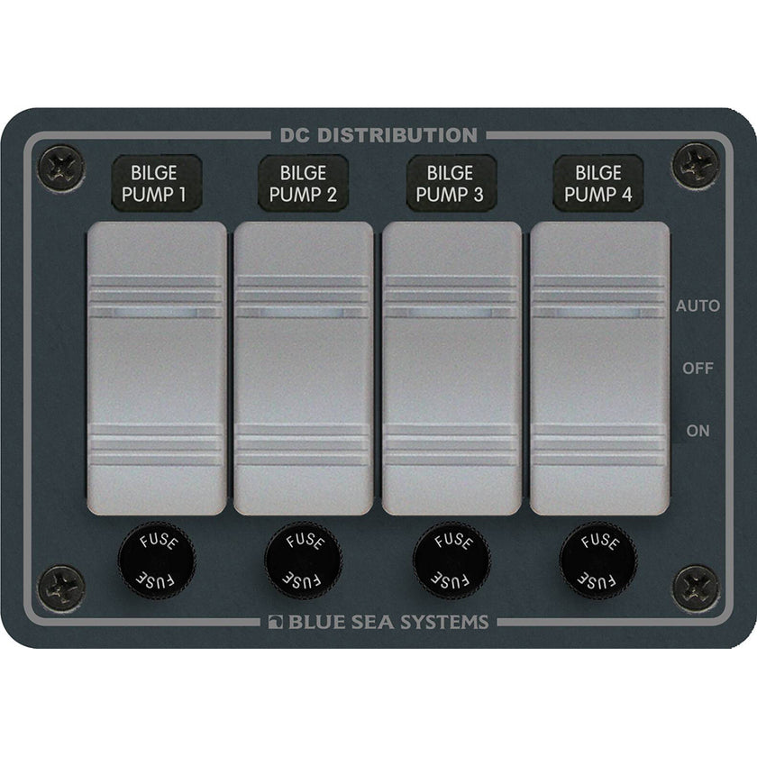 Panel de control de la bomba de achique Blue Sea 8666 Contura 4 [8666]