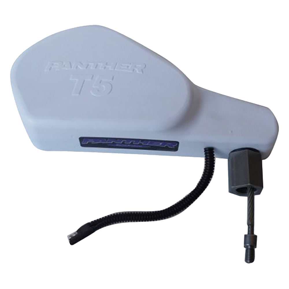 Dirección electrostática Panther T5 con tubo de inclinación pasante - Agua salada [550503]