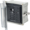 Blue Sea 3123 - Caja de panel SMS con ELCI (32 A), 3 espacios en blanco, 230 V CA [3123]