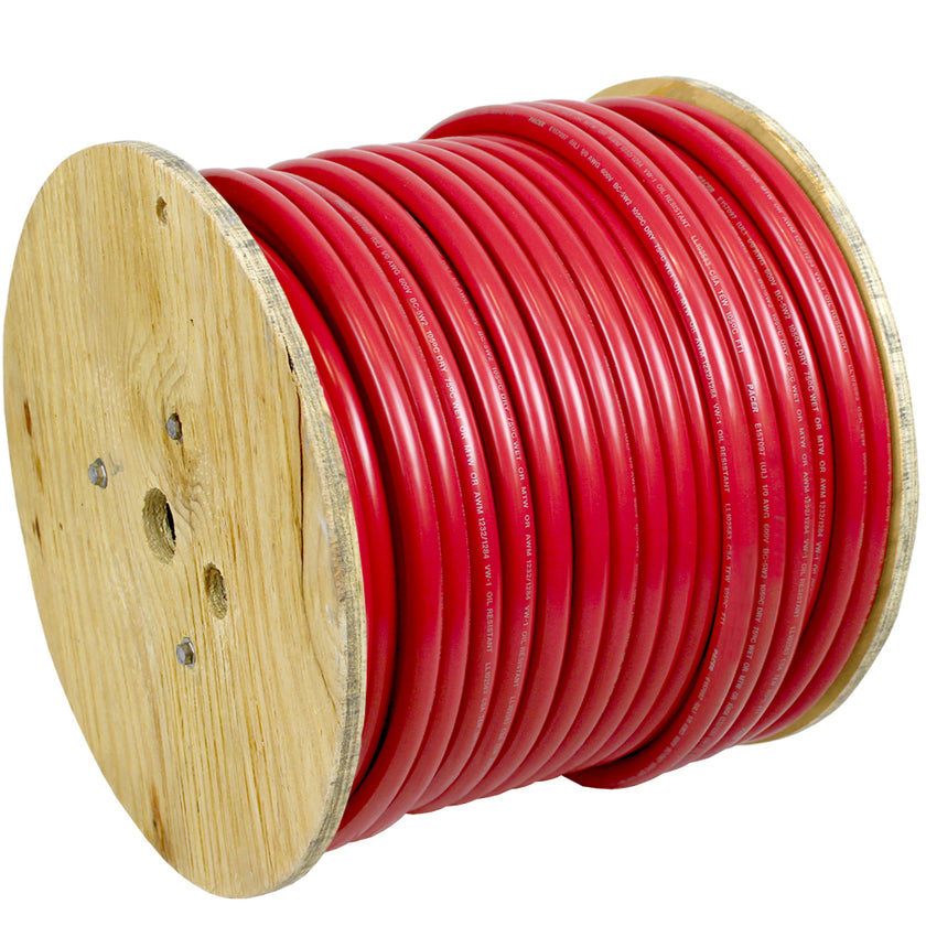 Cable de batería Pacer Red de 4 AWG - 250 [WUL4RD-250]