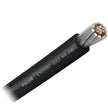Cable de batería Pacer negro de 1/0 AWG - Se vende por pie [WUL1/0BK-FT]