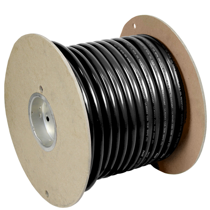 Cable de batería Pacer negro de 4/0 AWG - 100 [WUL4/0BK-100]