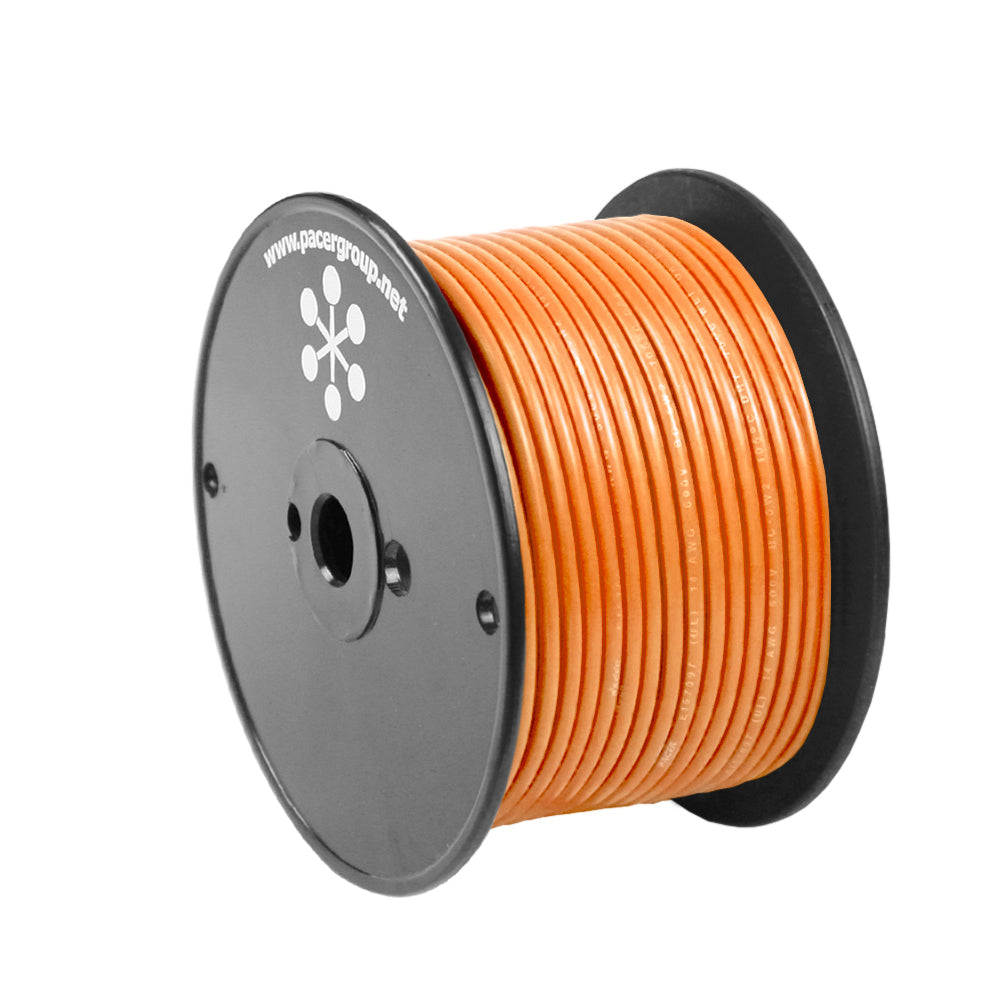 Cable primario Pacer naranja de 18 AWG - 100 [WUL18OR-100]