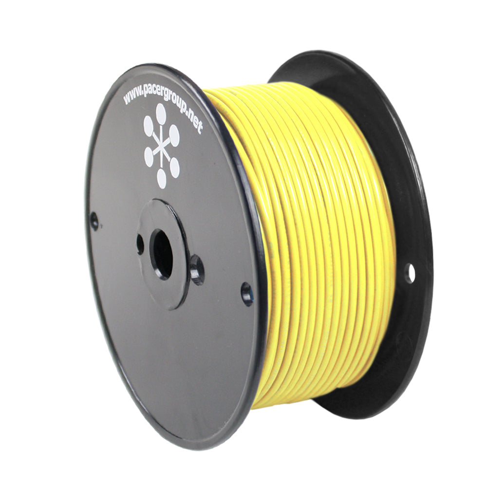 Cable primario Pacer amarillo de 18 AWG - 250 [WUL18YL-250]
