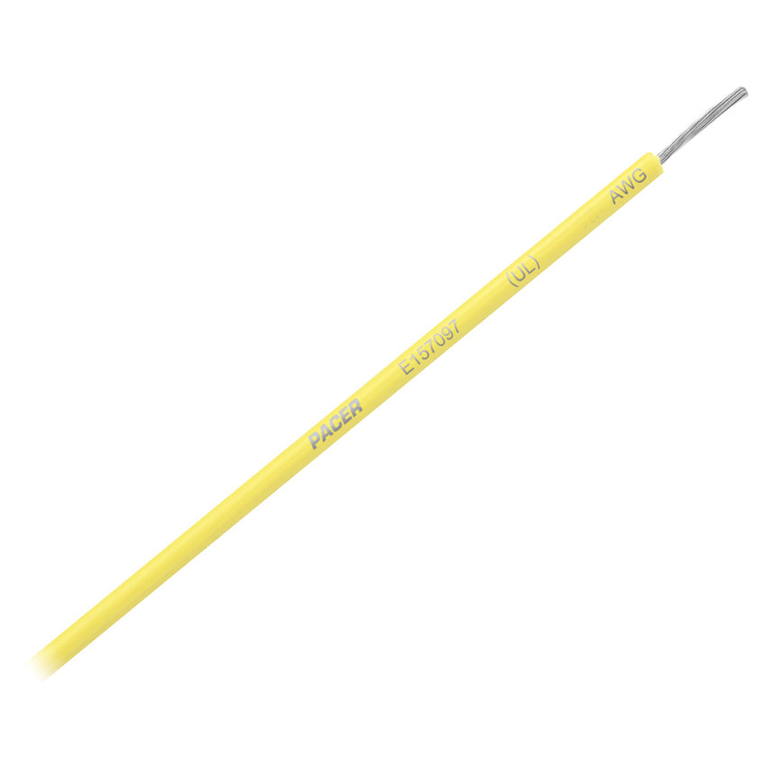 Cable primario Pacer amarillo de 16 AWG - 25 [WUL16YL-25]