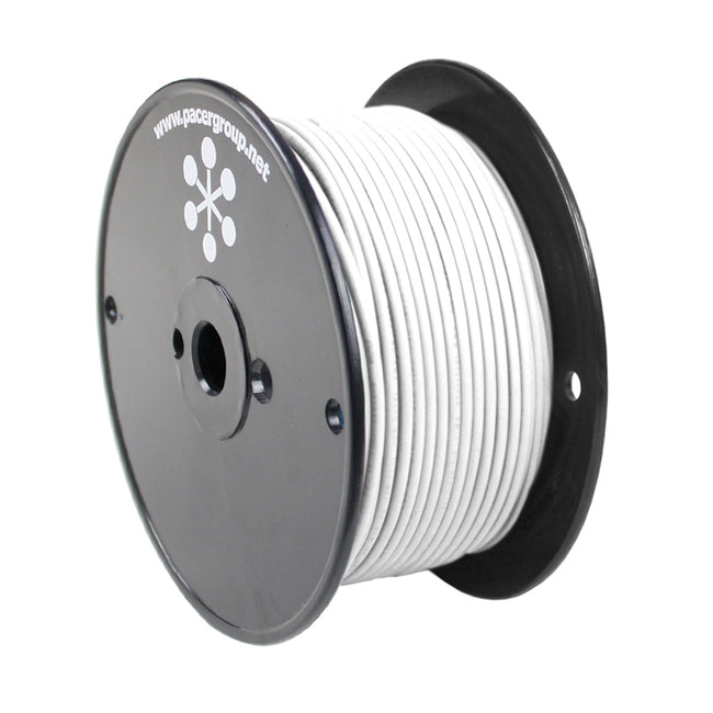 Pacer White 16 AWG Primary Wire - 250  [WUL16WH-250]