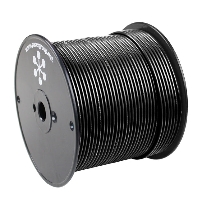 Pacer Black 16 AWG Primary Wire - 500  [WUL16BK-500]