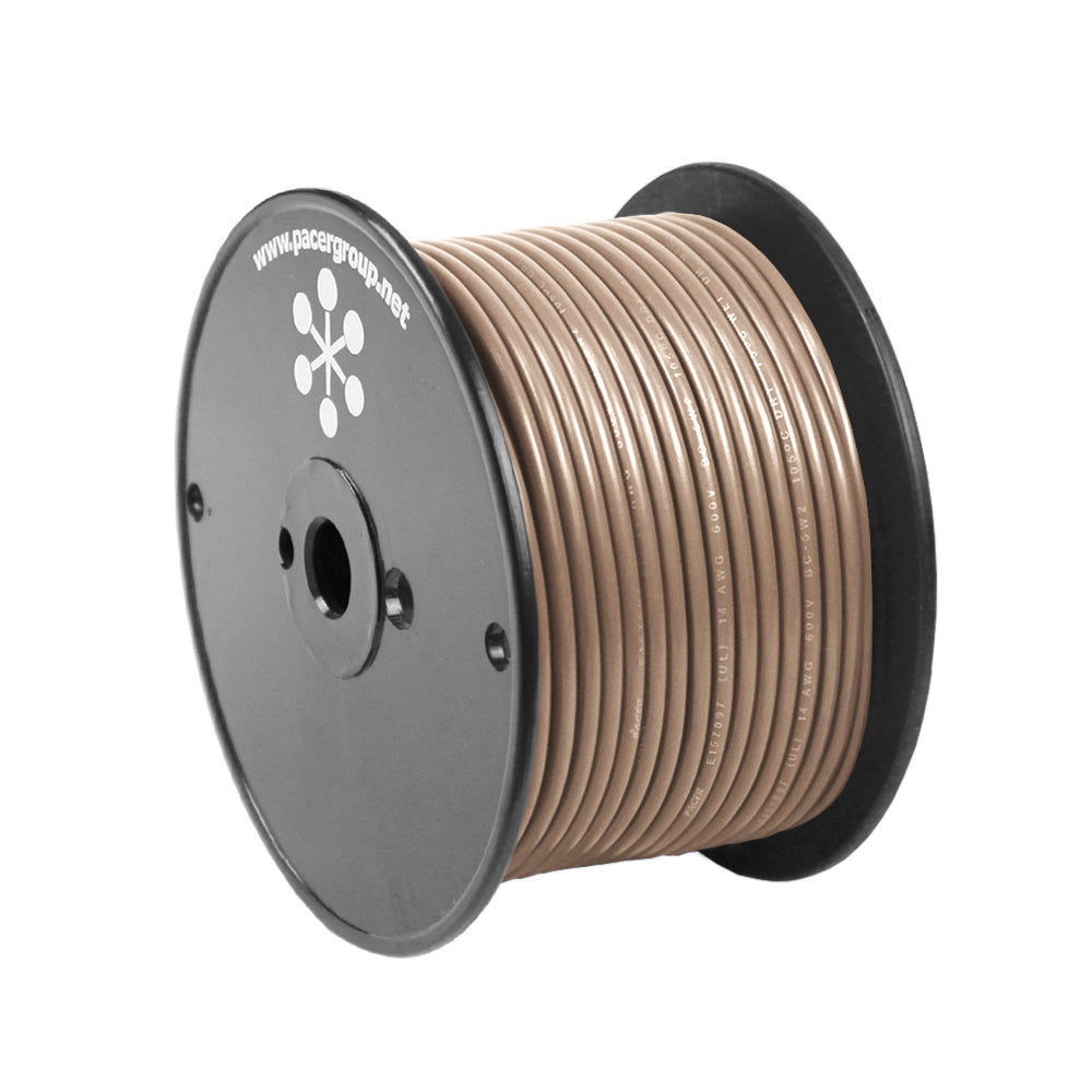 Cable primario Pacer Tan de 14 AWG - 100 [WUL14TN-100]